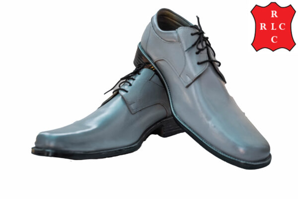 Derby Shoes Grey Pair