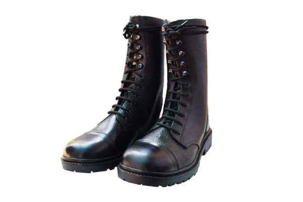 Military Boots Black Pair