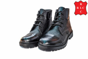 Safety Boots Shiny Black Pair