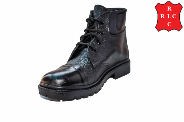 Safety Boots Shiny Black